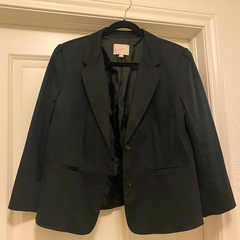 Loft Petite Black Blazer